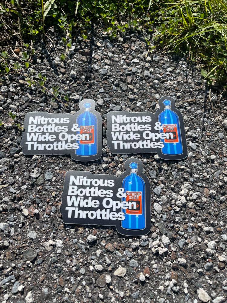 Nitrous Bottles Sticker