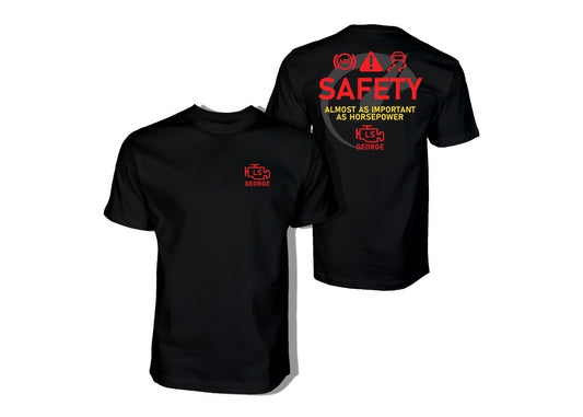 Ls George's Safety vs Horsepower Shirt