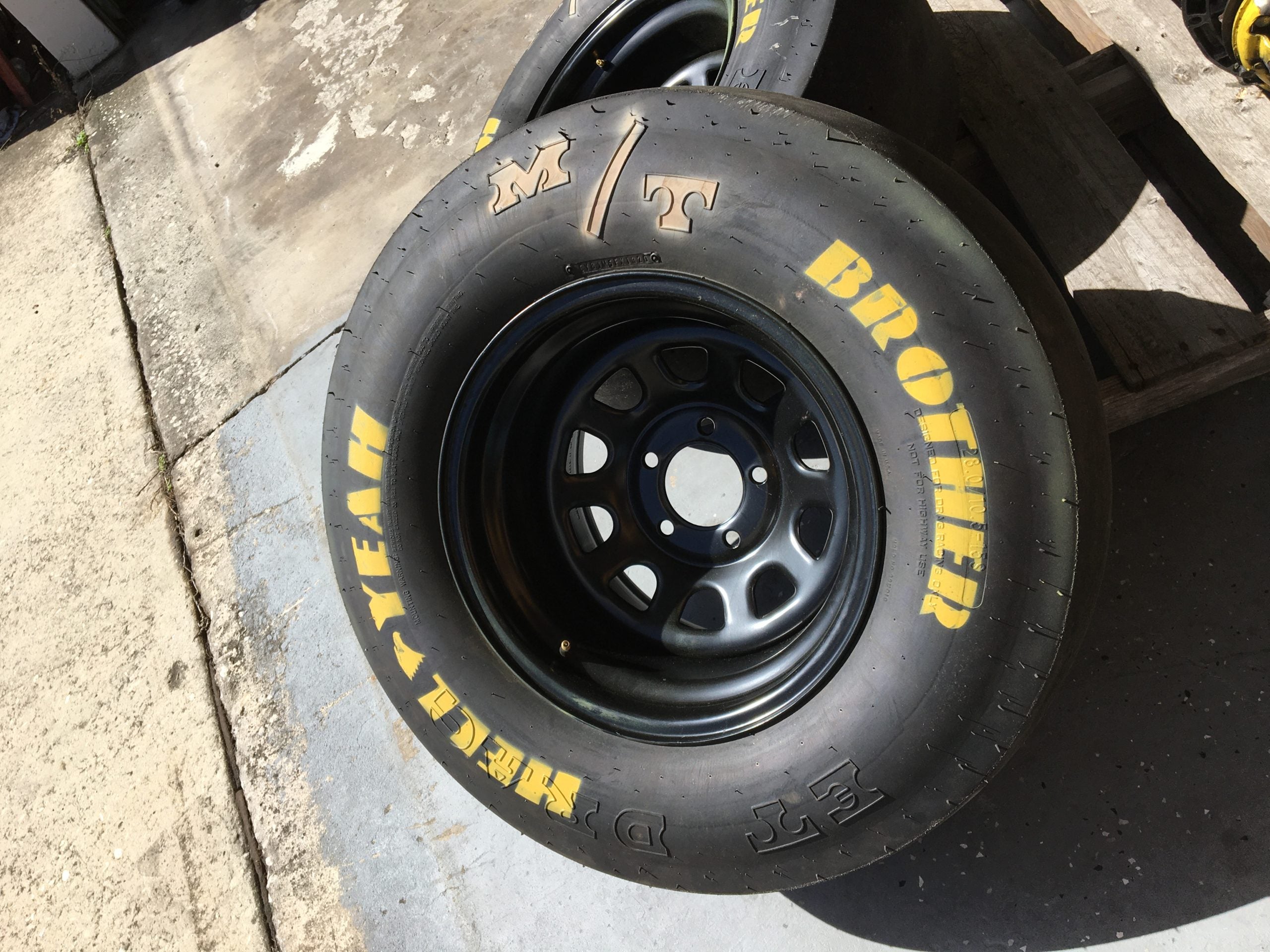 Hell Yeah Brother Tire Stencil