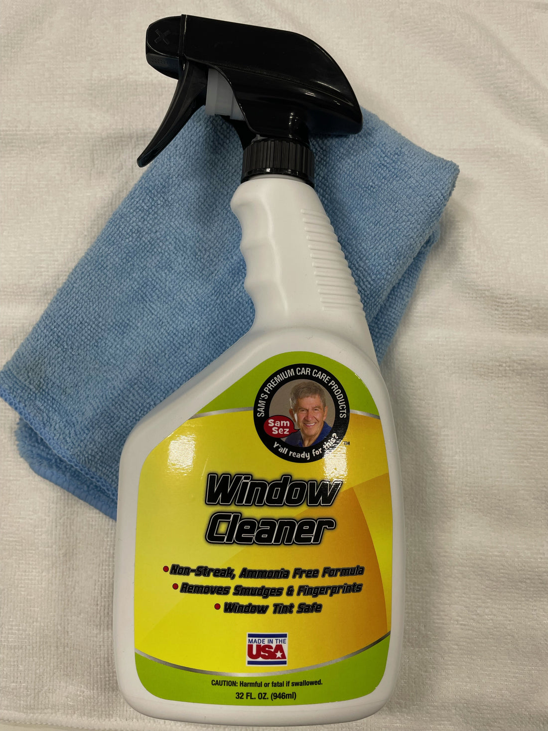 Mr. Sam's Window Cleaner Cleetus Mcfarland