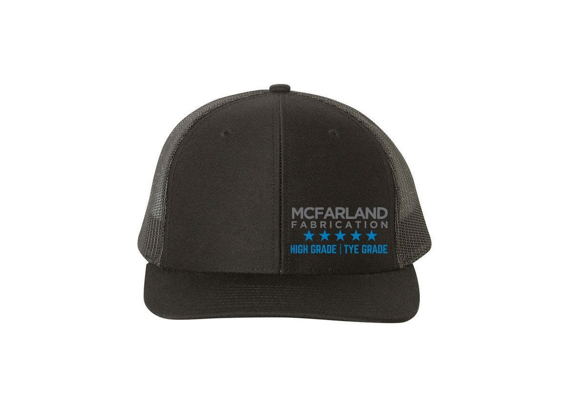 Tye Grade McFarland Fabrication Snapback Hat