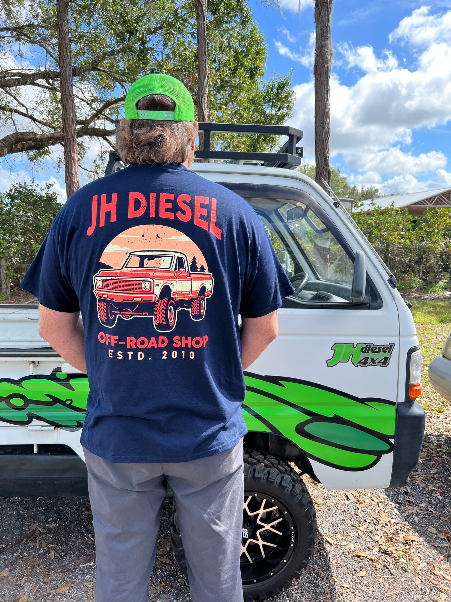 JH's Vintage Off-Road Shop Shirt (Navy or Black)