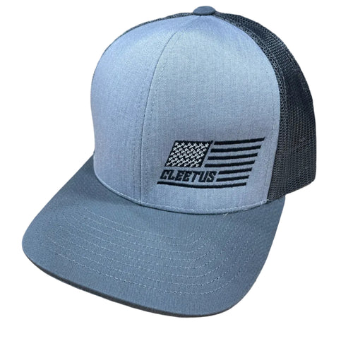 Black and Gray Machine Cleetus Hat