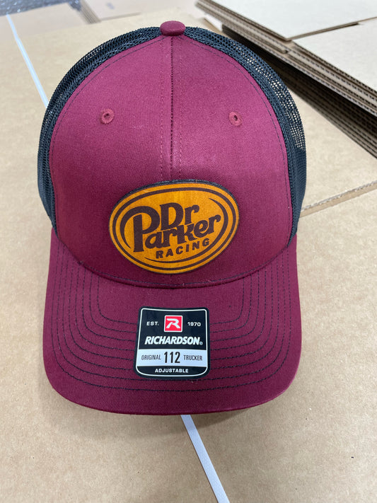 Dr. Parker's Leather Patch Snapback