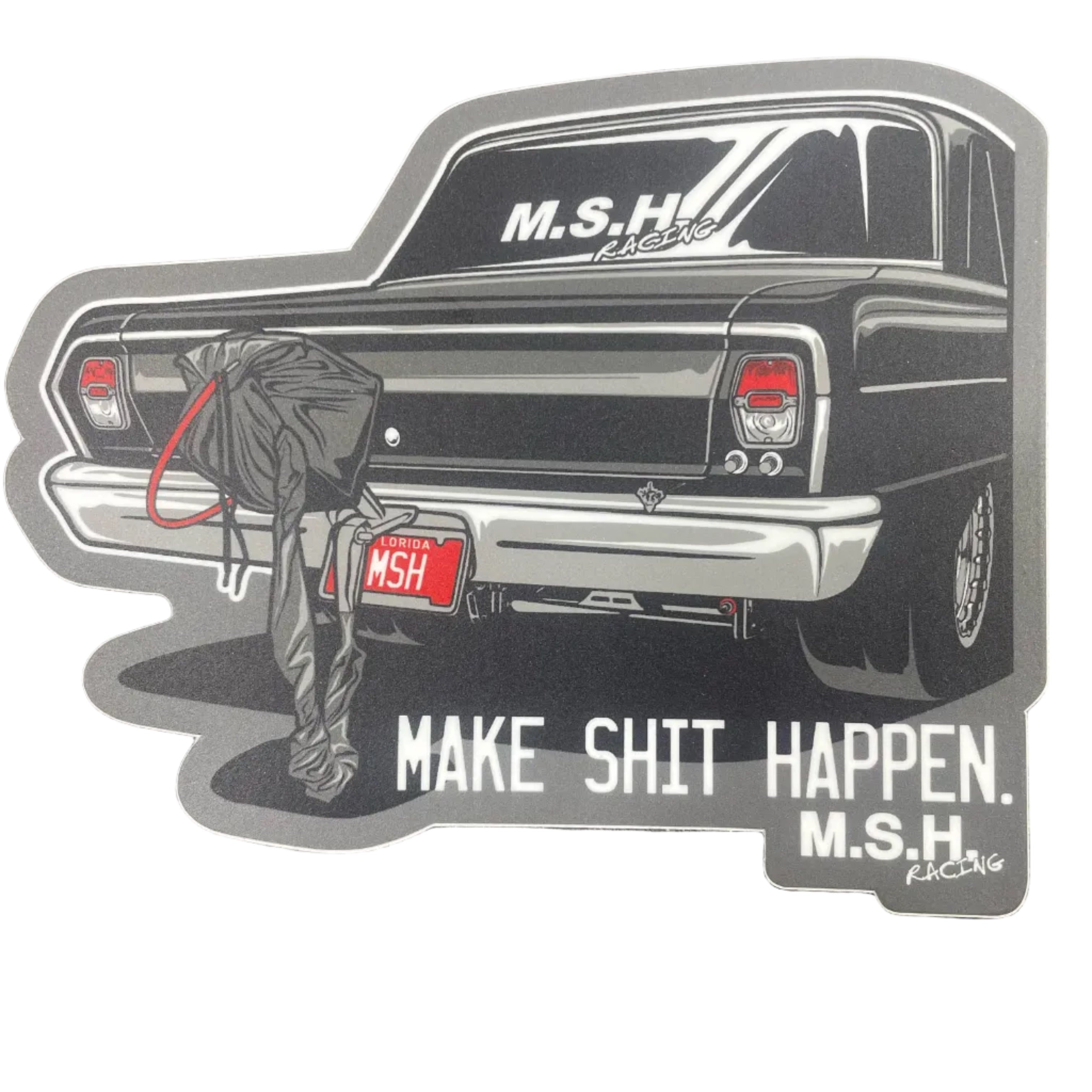 Jackstand Jimmy MSH Racing Sticker