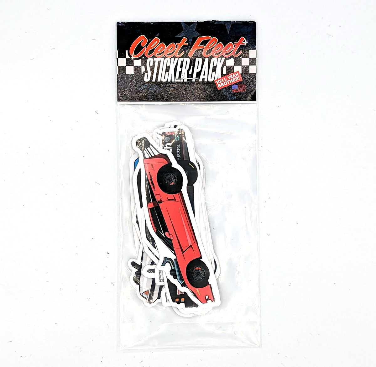 Cleet Fleet Sticker Pack – Cleetus Mcfarland